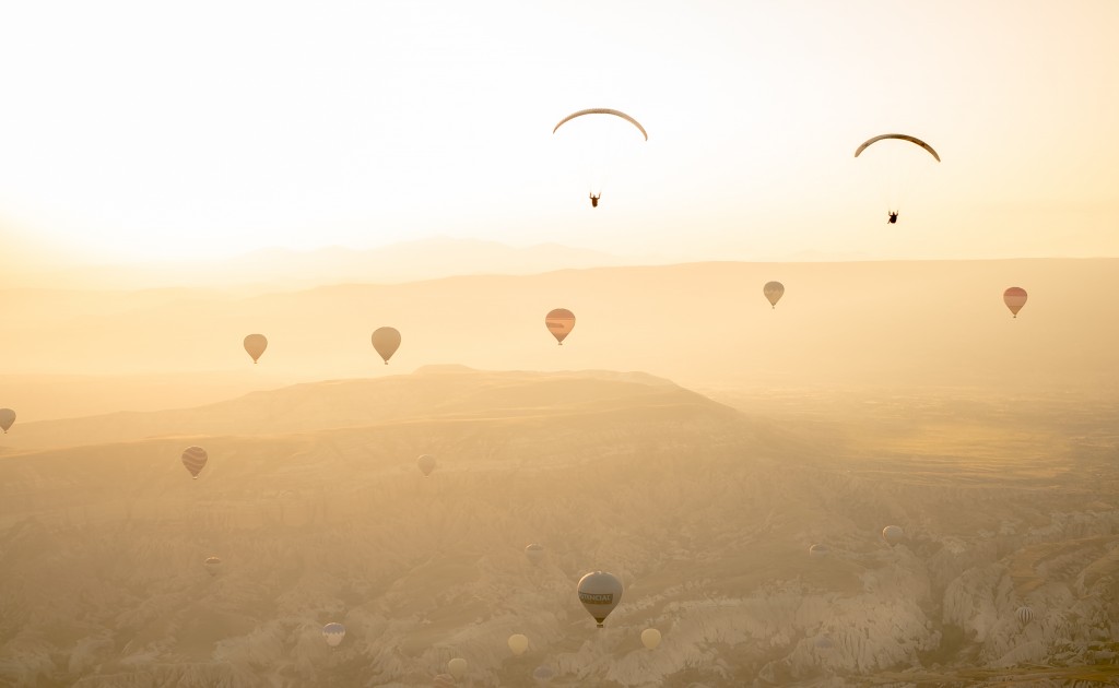 Heading towards balloons Heading towards balloons