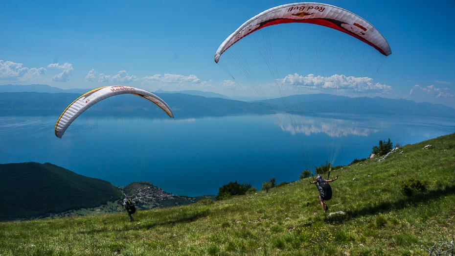 Take off Ohrid